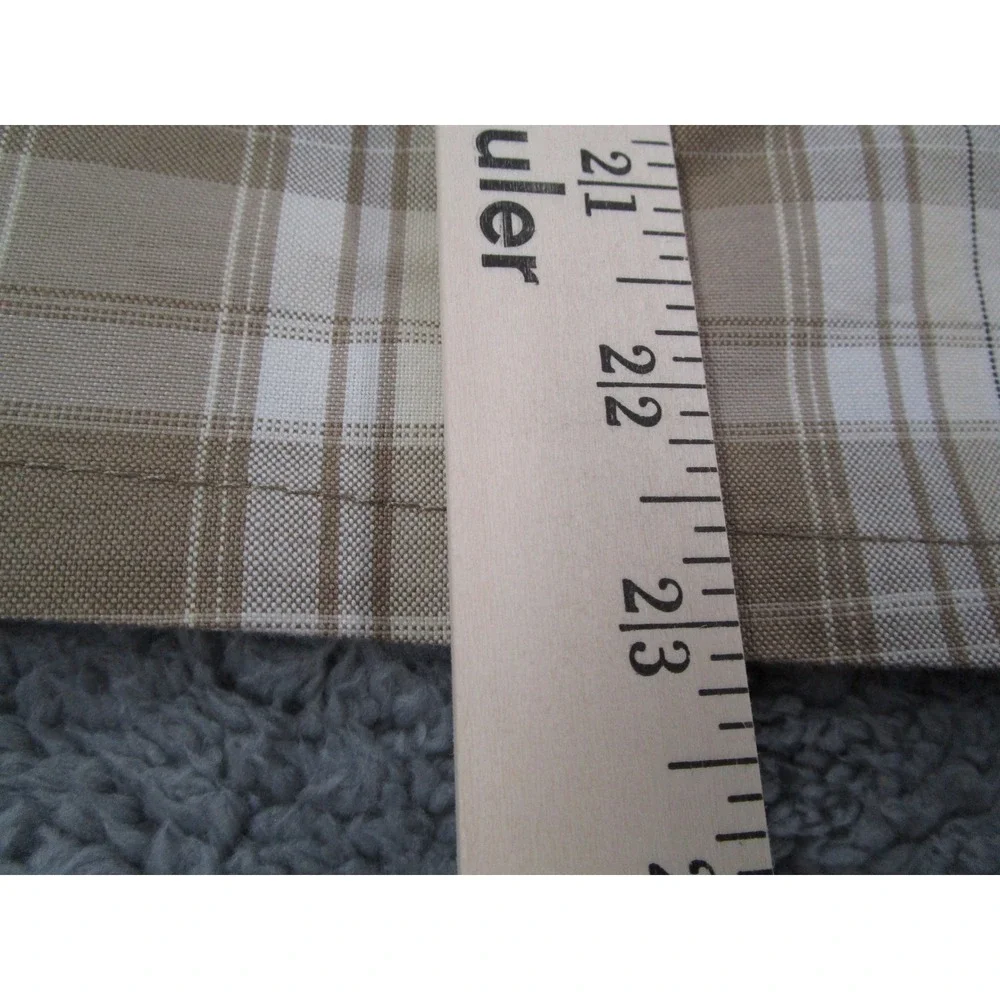 Hurley Sustain Mens 32 Plaid Chino Walk Shorts Tan Skate Y2K MW606SUSV